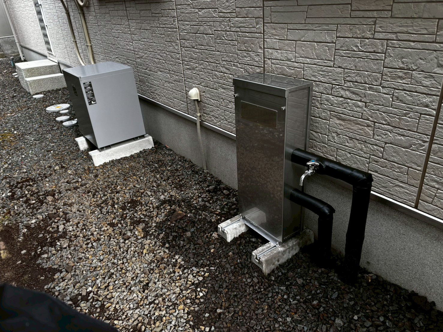 【施工】ナノバブル発生装置「beauty Aqua」との同時設置です!岩手県H様邸